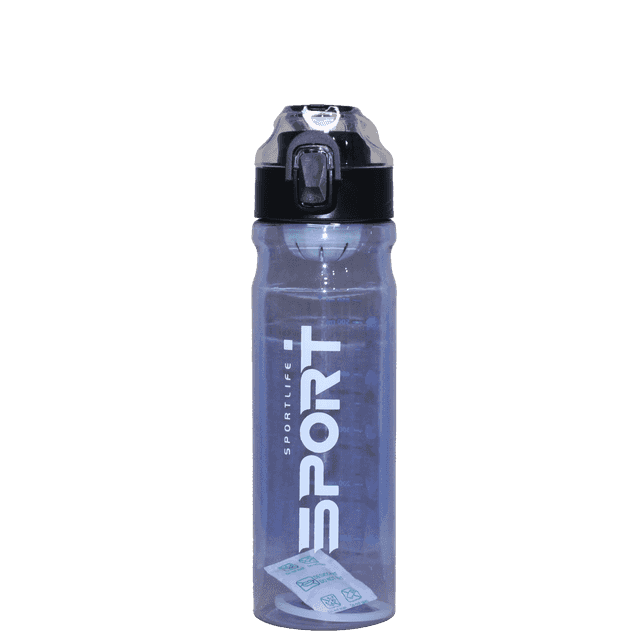 قمقمه ورزشی فیلتردار بدنه شفاف اسپرت _ کد 035