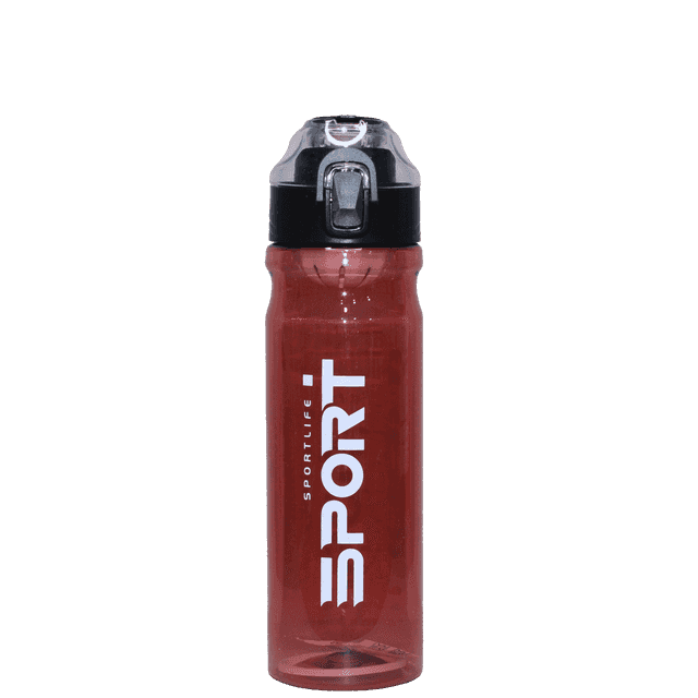 قمقمه ورزشی فیلتردار بدنه شفاف اسپرت _ کد 034