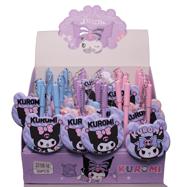 خودکار فانتزی آویزدار (آینه و شانه کرومی)