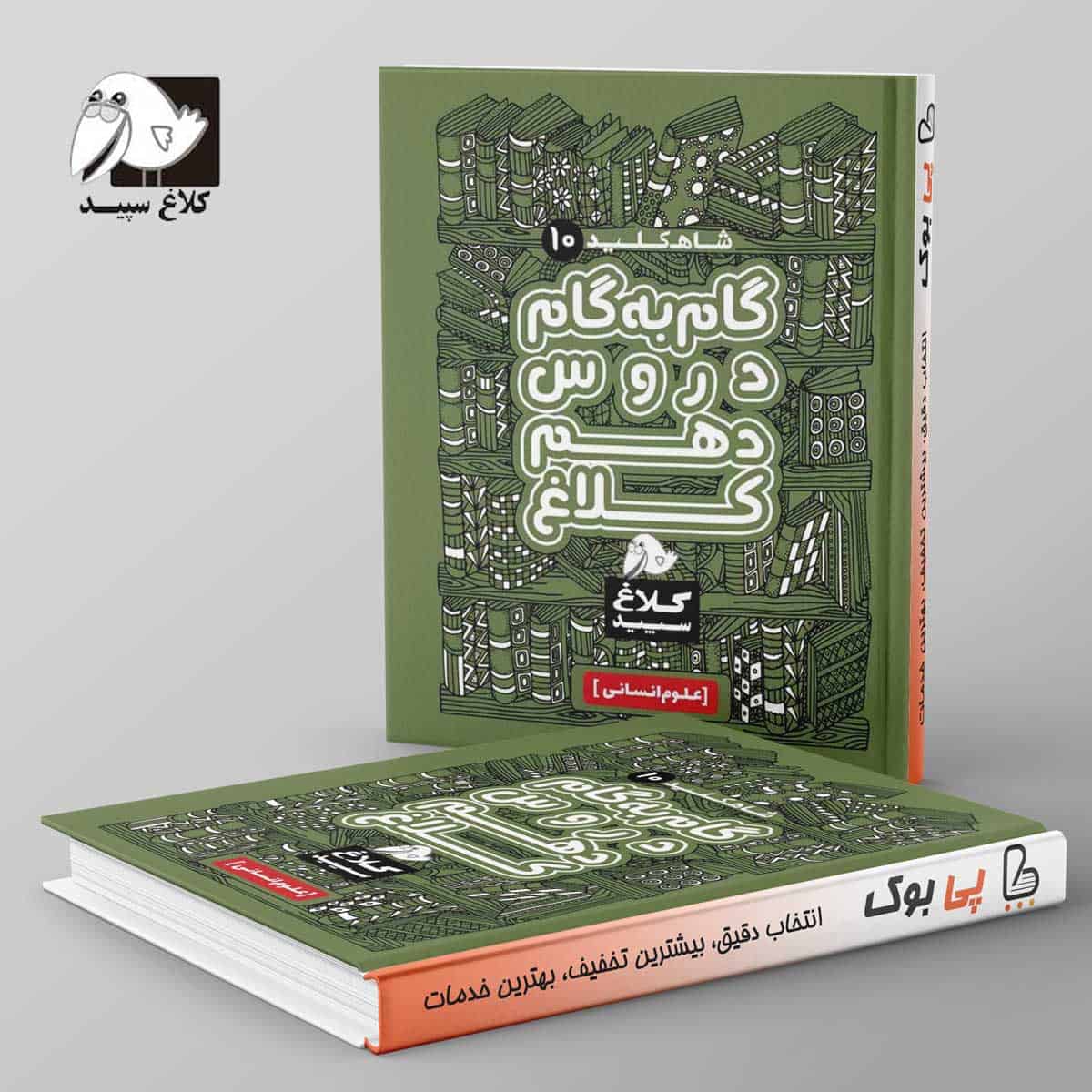شاه کلید گام به گام دروس دهم رشته انسانی کلاغ سپید - تصویر 1