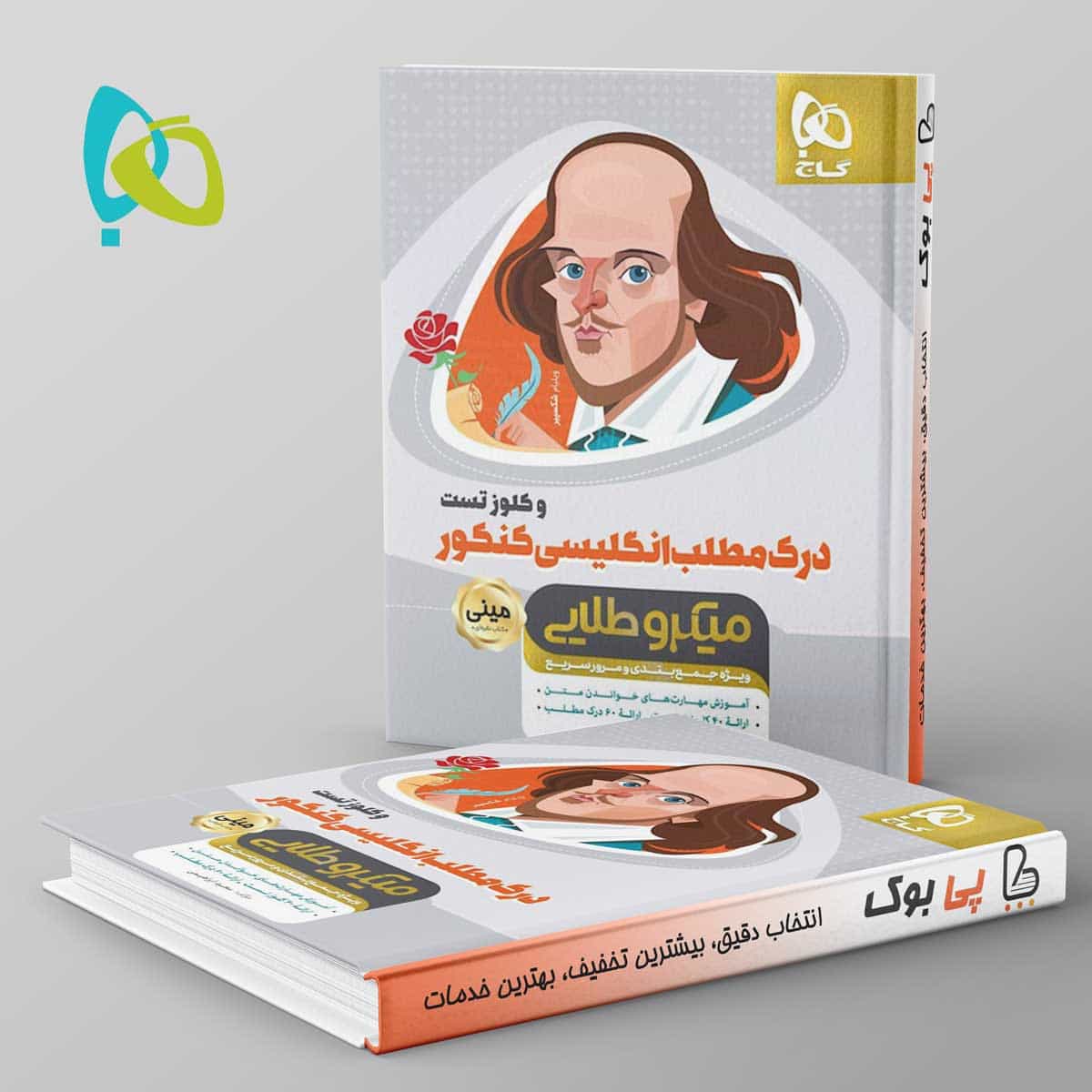 درک مطلب زبان انگلیسی کنکور مینی میکرو طلایی گاج