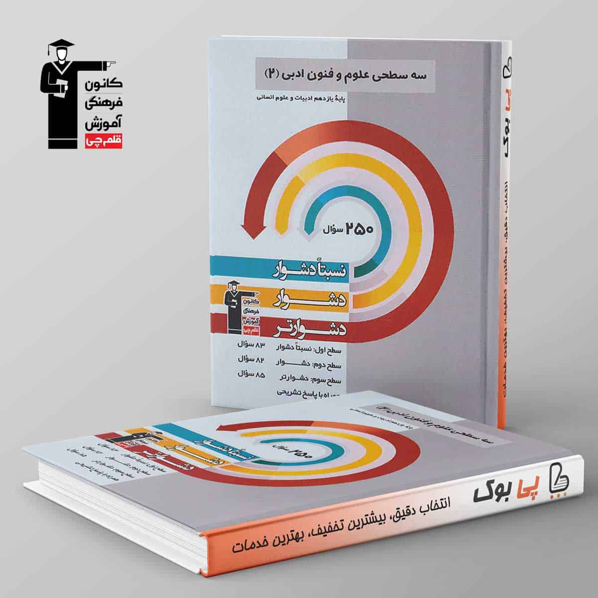 سه سطحی علوم و فنون ادبی یازدهم قلم چی - تصویر 1