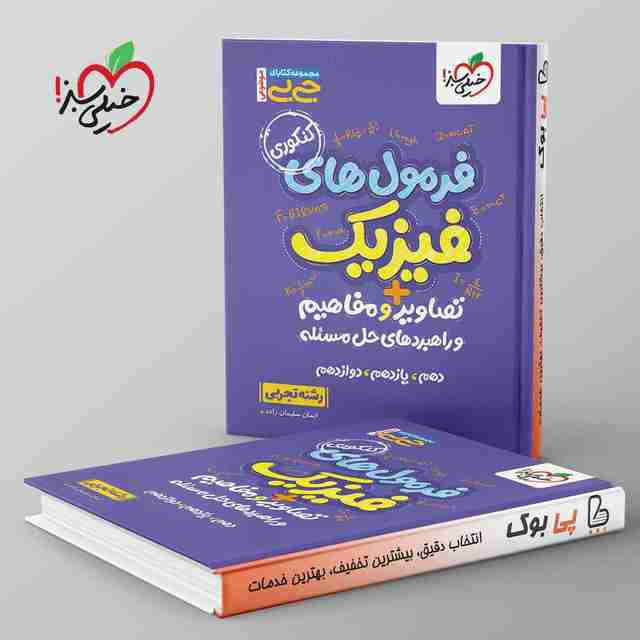 جیبی موضوعی فرمول های فیزیک تصاویر و مفاهیم تجربی خیلی سبز