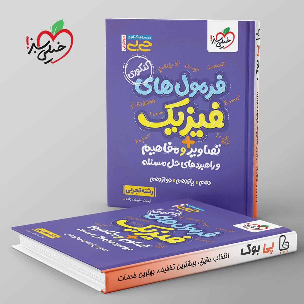 جیبی فرمول ها تصاویر و مفاهیم فیزیک تجربی خیلی سبز - تصویر 1